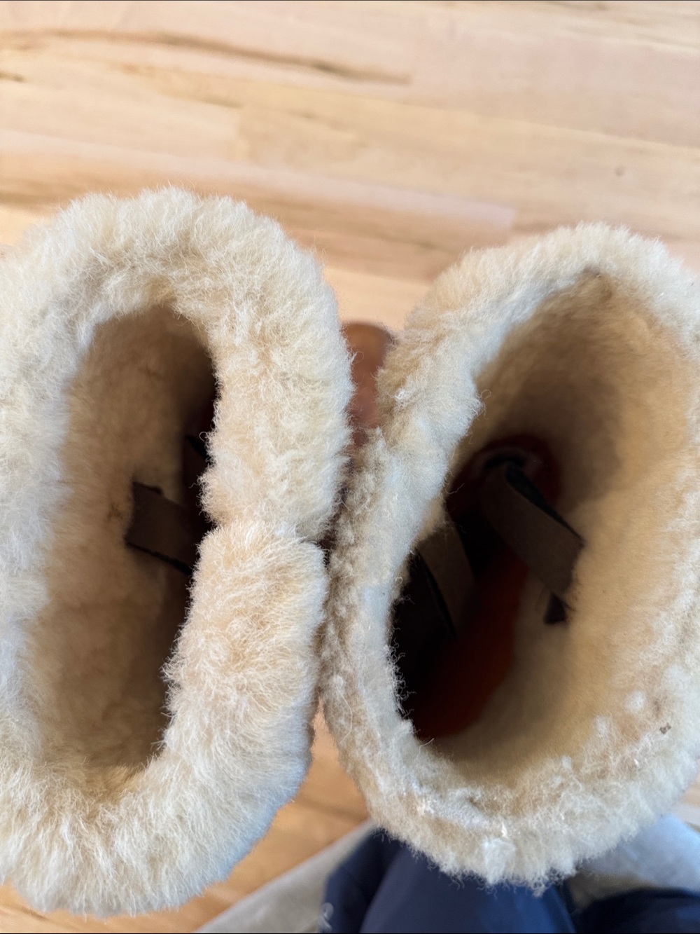 Frye Campus Shearling Fur Leather Vintage Distressed Boho Tall Boots-7-Rare - Picture 5 of 6